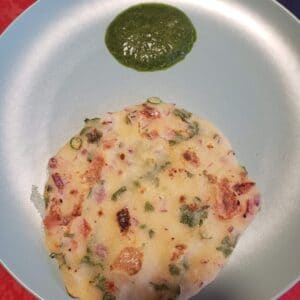 Scallion Chilla, Easy and Healthy Indian Breakfast Ideas